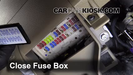 Interior Fuse Box Location: 2006-2012 Toyota RAV4 - 2009 Toyota RAV4 2